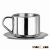 stainless steel coffee cup