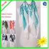 Hot Selling 100% Carton Lady Fashion Ethnic Frinted Scarf In