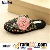 Cashmere Flower Women Slipper