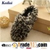 Leopard PV Plush Slipper