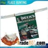 Custom Made PE Plastic Flags Bunting
