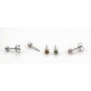 stainless steel studs with disposable piercing kit