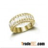 925sterling silver rings jewellery with CZ stone