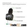 QC3.0 Plus Qc2.0 3port Usb Mobile Car Charger