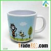 Promotional Plastic Cups With Handle , Funny Plastic Mugs