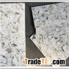 Cut To Size White Artificial Engineered Quartz Stone Tile