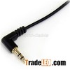 3,5 mm rechts abgewinkelt M/M Stereo-Audiokabel