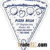 Pizza Slice 2.44in X 2.63in Magnets