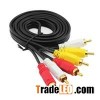 Composite-Video-Kabel mit Stereo-Audio-Cinch M/M
