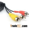 3rca Stecker auf Buchse Audio Composite-Erweiterung-Video-Kabel