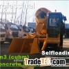 3.5m3 Mobile Mini Self Loading Concrete Mixer Truck