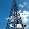 Four Legged Hot dipped Galvanized Steel Self supporting Tower