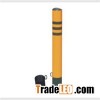 Road barrier plastic