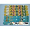 new printing silicone slap bracelet