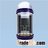Elegent Panoramic Passenger Elevator With Glass Cabin