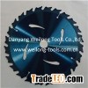 7-1/4" 184mm 24T Rip Cut Saw Blade With Transparent Blue Coating