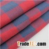 Yarn Dyed Red Plaid Fabric 100% Cotton