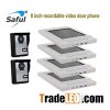 Saful TS-YP815MA Recording Function 8 Inch Color Wired Video Door Intercom With IR Camera Support MA
