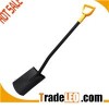 All Metal Ergonomic Handle Flat Spade Shovel