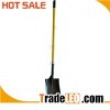 Long Fiberglass Handle Steel Square Shovel