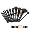 Classical Wooden Handle Makeup Brush Set 12pcs