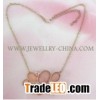 Fashion gemstone pendant necklace