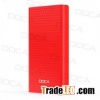 DOCA D605 ultra thin power bank for iphone samsung