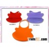 Funny silicone baby bib