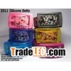 2011 fashion silicone rubber plastic pu pvc belts