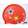 Funny silicone swim caps