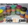 fashion silicone belts