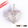 Promotion pendants, gemstone brass pendants