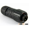Standard series 3pin male plug with pin field installable(sc