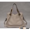 29883 Paraty Leather handbag Cream