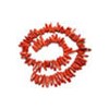 Red jasper oblong shaped loose beads