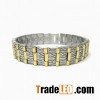 Balance energy titanium bracelet