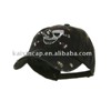 Skull Embroidered Fashion Denim Cap