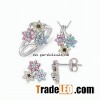 925 sterling silver jewelry set