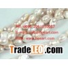 wholesale 8-9mm natural purple nugget freshwater pearl stran