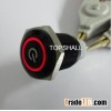 16mm metal push button switch momentary
