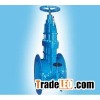Soft sealing gate valve with by-pass