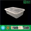 Plastic Rectangular Food Container 650ml