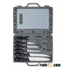 kitchen knife set with leather case