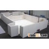 Fused cast AZS blocks for glass tank furnace