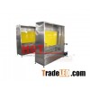 Manual screen washout booth with back light
