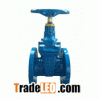 DIN resilinet seated gate valve