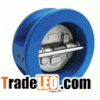 wafer dual plated check valve