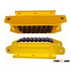 Crawler type of moving roller skids