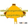 Rotating caster machine skates