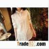 Women's flower embroidery shirt